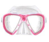 Maske Stuten TRYGON JR - Kinder Růžová / Bílá