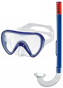 Maske und Schnorchel MARES TORTUGA Junior Set - Junior Gelb