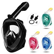 FULL Schnorcheln MASK Modrá S/M