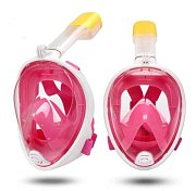 FULL Schnorcheln MASK Modrá S/M