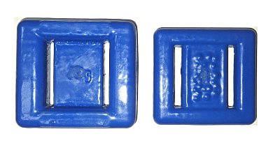 Kunststoffbeschichtetes Tauchgewicht 1 oder 2 kg – Gewicht Modrá 1Kg