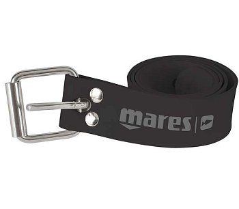 Mares elastischer Gürtel mit Schnalle Marseillaise Schwarz