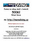 MARES Geschenkgutschein im Wert von 500 CZK