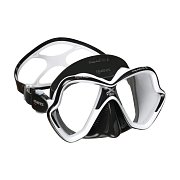 MARES Tauchmaske X-VISION ULTRA LS LiquidSkin Schwarz - Gelb