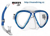 Maske + Schnorchel - Schnorchel MARES SET PLUS Gelb