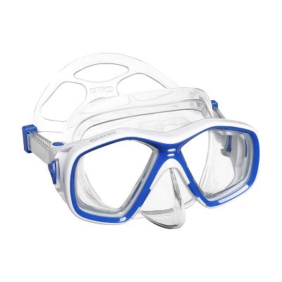 Maske + Schnorchel TAPU JR Combo Mares - Kinder Modrá - Bílá