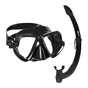 Maske und Schnorchel MARES SET WAHOO Gelb