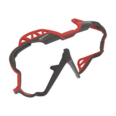 PURE WIRE MASKE + ERGO DRY SNORCHEL + COLOR FRAME Mares Černá - Žlutá Bílo - Šedý rám