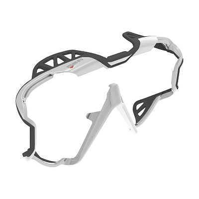 PURE WIRE MASKE + ERGO DRY SNORCHEL + COLOR FRAME Mares Čirá - Modrá Bez náhradního rámu