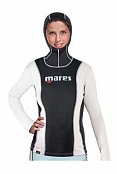 Shirt - Zieher - FIRE SKIN SHE DIVES lange Hülse mit Kapuze - Langarm Kapuze + XXS