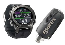 SIRIUS COMPUTER + LED TANK MODULE MARES 2.0 Černá