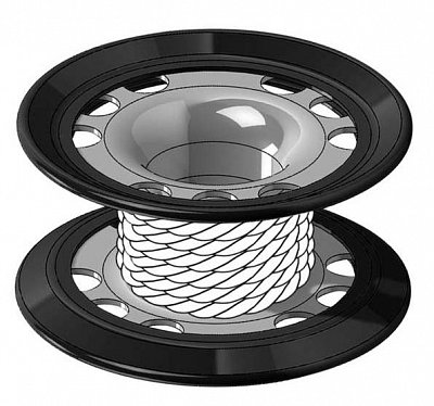 Spool beschichtete SS316 - Mares XR 30 m