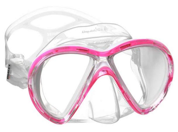 Tauchmaske MARES X-VU LiquidSkin pink / weiß