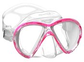 Tauchmaske MARES X-VU LiquidSkin pink / weiß