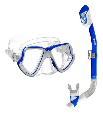 Tauchmaske + Trockenschnorchel Mares WAHOO DRY Combo