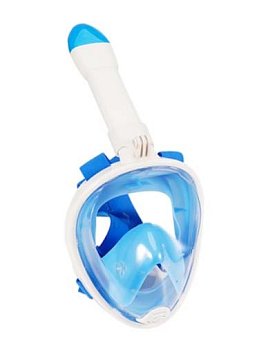 VOLL Schnorcheln MASK - Kinder XS Modrá - Bílá
