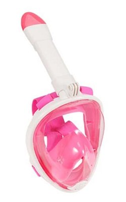 VOLL Schnorcheln MASK - Kinder XS Modrá - Bílá