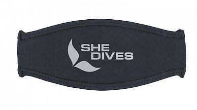 Abdeckung Gummiband Masken MARES Maskenband TRILASTIC - She Dives