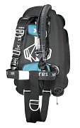 Balancing Weste - WING - MARES XR-REC TRIM SINGLE BACKMOUNT SET- XR-Linie Tyrkysová