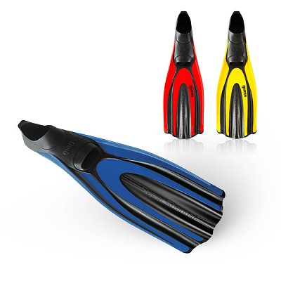 Flossen mit Beuten STUTEN Superchannel FF Yellow 46/47