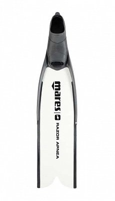 Flossen mit Booties MARES RAZOR APNOE - Freitauchen Licht 47/48