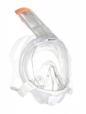 FULL Schnorchelmaske MARES DRY SEA VU + SM Rosa