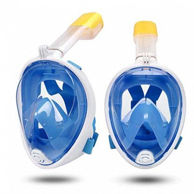 FULL Schnorcheln MASK Tirkysová L/XL