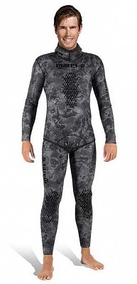 Hosen MARES wetsuit CAMO BLACK EXPLORER 30 Offenzellige - Harpunen und Freitauchen 5 - L