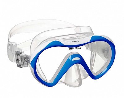 Kinder Schnorchelmaske Mares Vento Junior Blau