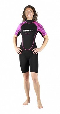Kurzer Neoprenanzug MARES SHORTY MANTA LADY 2020 2.2mm 2 - XS