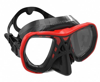 MARES SPYDER Tauchermaske Černá / Červená