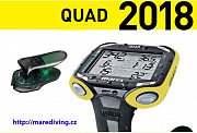 MARES Tauchcomputer QUAD + Bluetooth-Anschluss Bluelink Pro Gelb