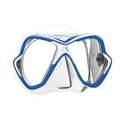 MARES Tauchmaske X-VISION Bílá - Žlutá