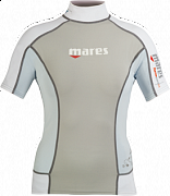 MARES THERMO GUARD T-Shirt - Kurzarm - She Dives L Grau