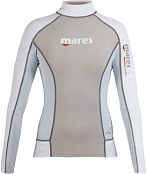 MARES THERMO GUARD T-Shirt - lange Ärmel - She Dives L Grau