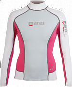 MARES THERMO GUARD T-Shirt - lange Ärmel - She Dives XS Grau