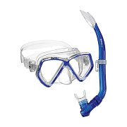Maske + Schnorchel + Flossen - MARES PIRATEN SET - Junior rosa 34/35