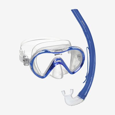 Maske + Schnorchel Mares Seahorse COMBO Schnorchelset Modrá