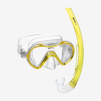 Maske + Schnorchel Mares Seahorse COMBO Schnorchelset Modrá