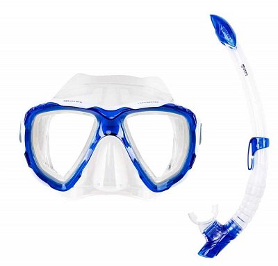 Maske + Schnorchel Mares TRYGON COMBO Schnorchelset Černá - Žlutá