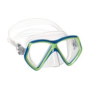 Maske + Schnorchel + Rucksack – Mares ZOO – Schnorchelset für Kinder Modrá - Ryba