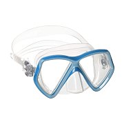 Maske + Schnorchel + Rucksack – Mares ZOO – Schnorchelset für Kinder Modrá - Ryba