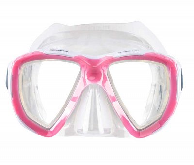 Maske Stuten TRYGON JR - Kinder Růžová / Bílá