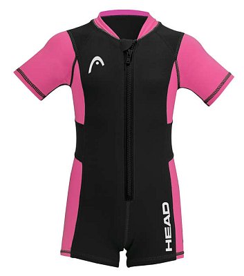 Neopren für Kinder SCHEINWERFERKIT SHORTY JR Wetsuit 1.5 - Dětskýký Blau Rosa L - 115 cm
