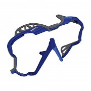 PURE WIRE MASKE + COLOR FRAME Mares KOSTENLOS Černá - Bílá Bílo - Růžový rám