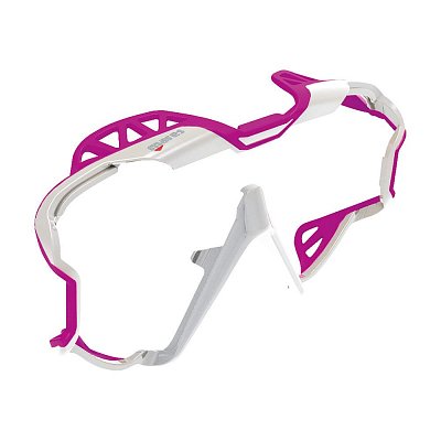 PURE WIRE MASKE + ERGO DRY SNORCHEL + COLOR FRAME Mares Černá - Bílá Černo - Modrý rám
