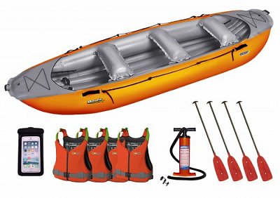Raft ONTARIO 420 GUMOTEX - Maxi-Set Gelb/ Grau