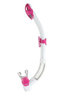 Schnorchel MARES DRY REBEL Weiß - Pink