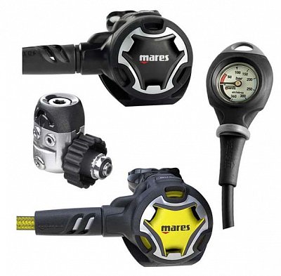 Set automatischen MARES DUAL DUAL 15X und KRAKE - SONDERPREIS INT Ja Nein