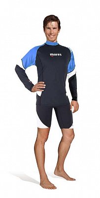 Shirt MARES RASH GUARD LOOSE FIT Langarm - Langarm - Loose Fit - Männer XXXL Grün